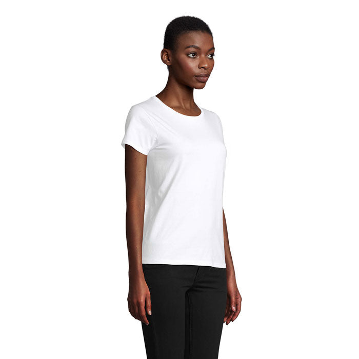 PIONEER - Women's Round-Neck Fitted Jersey T-Shirt