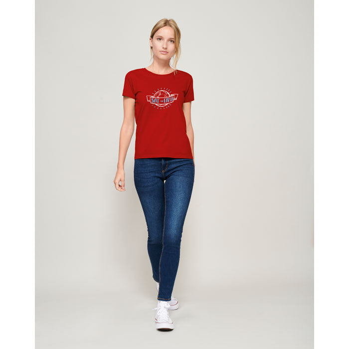 PIONEER - Women's Round-Neck Fitted Jersey T-Shirt