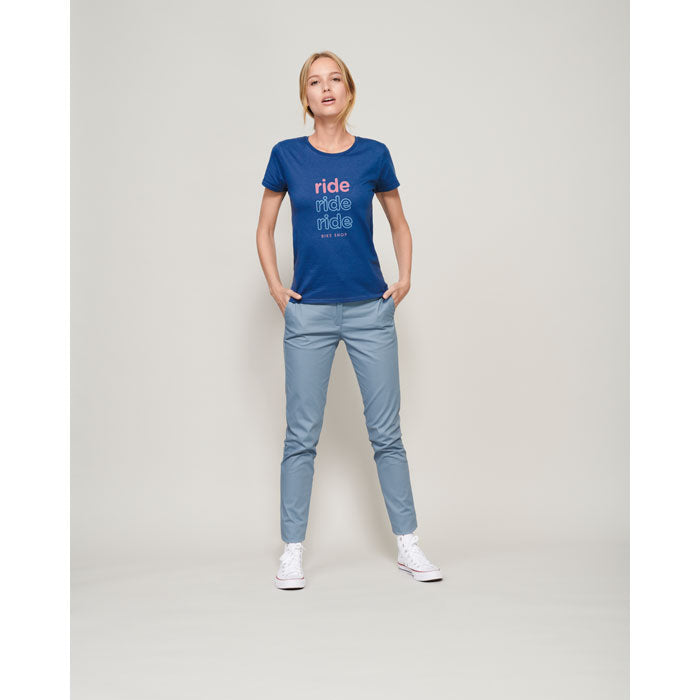 CRUSADER - Women's Round-Neck Fitted Jersey T-Shirt