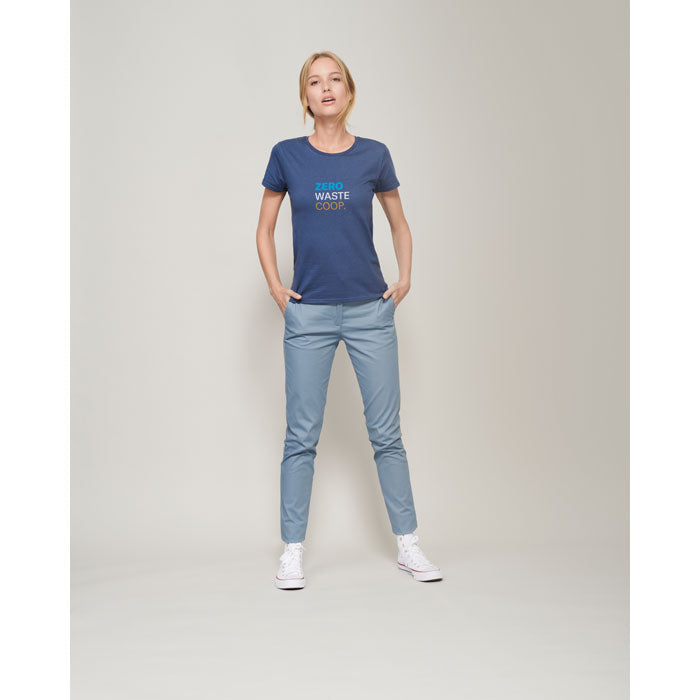CRUSADER - Women's Round-Neck Fitted Jersey T-Shirt