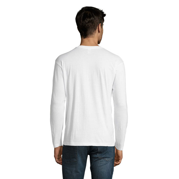MONARCH - Men's Round Neck Long Sleeve Cotton T-Shirt