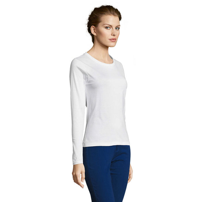 MAJESTIC - Women's Low Neckline Long Sleeve T-Shirt