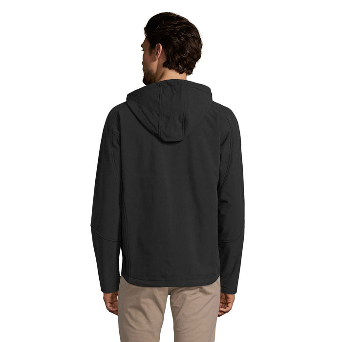 REPLAY MEN - REPLAY MEN HOODED SOFTSHELL