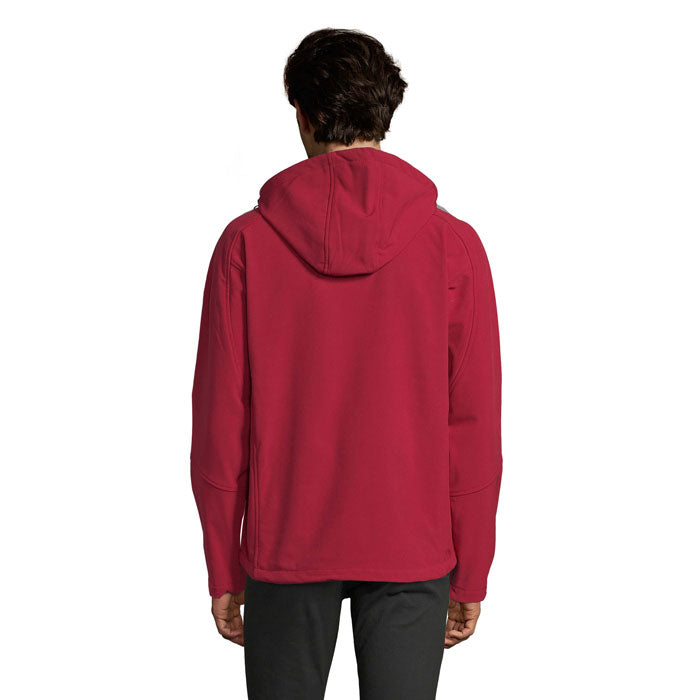 REPLAY MEN - REPLAY MEN HOODED SOFTSHELL