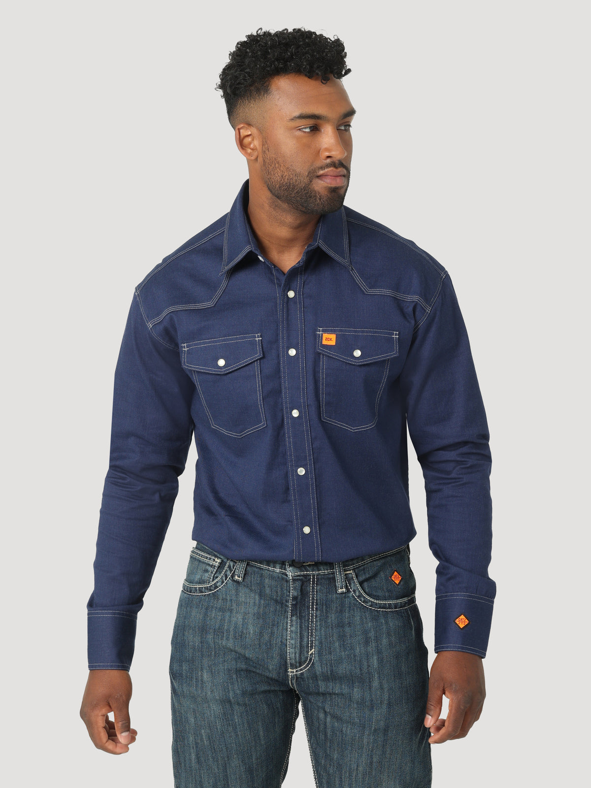 Wrangler 112319172 FR 20X Snap Fashion Shirt