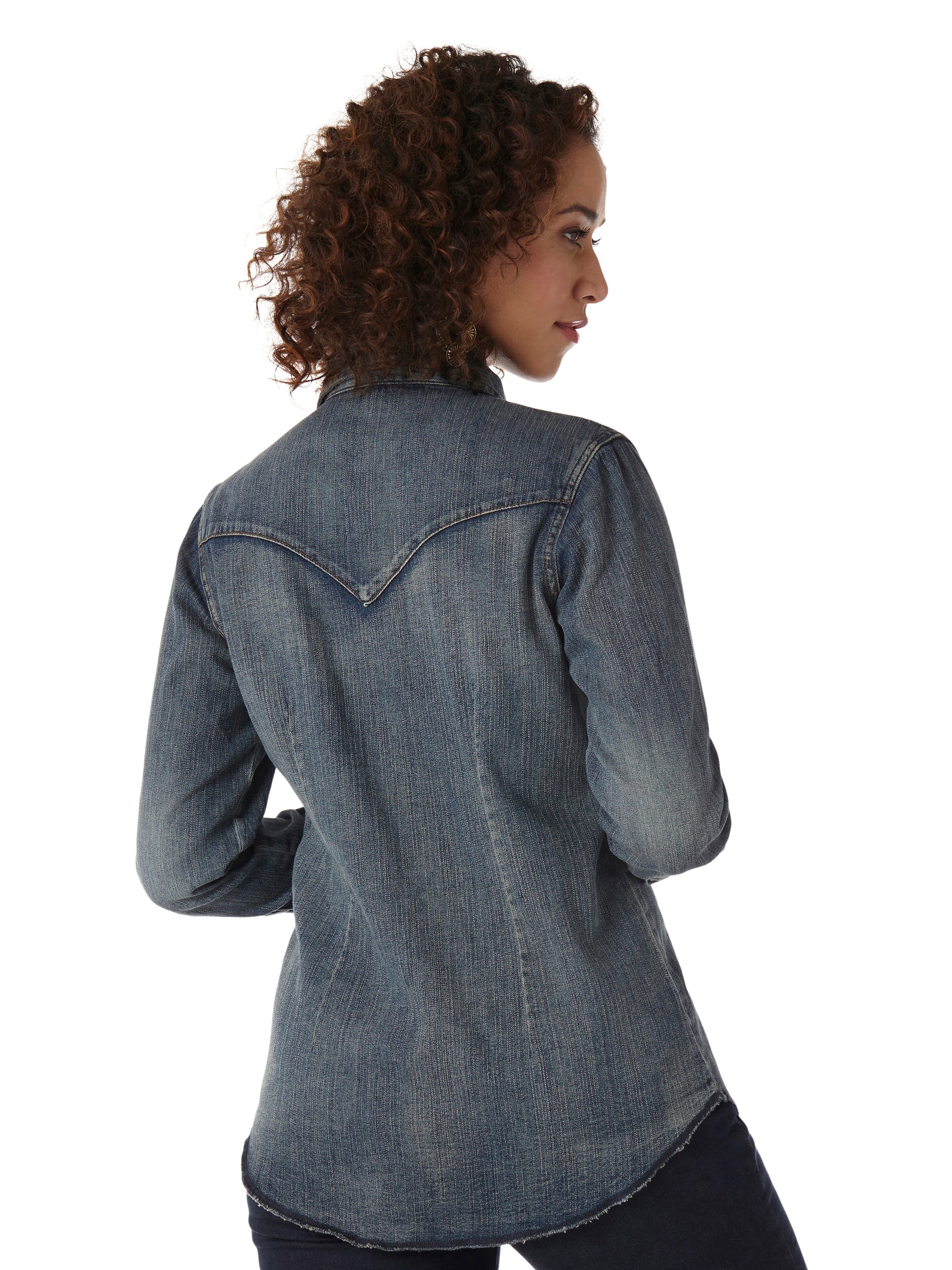 Wrangler LW3039D Western Fashion Top
