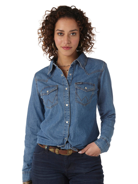 Wrangler LW7006D Western Fashion Top