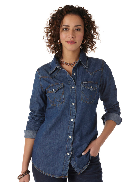 Wrangler LW7007D Western Fashion Top