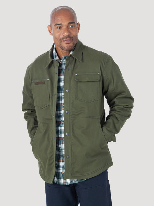 Wrangler 3W195 RIGGS WORKWEAR® Twill Shirt Work Jacket - Tough Layers