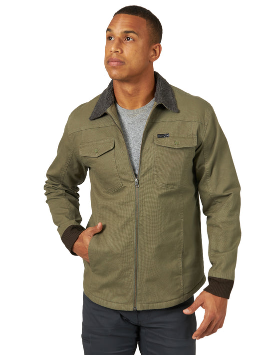 Wrangler NSB62 Wrangler Outdoor Canvas Shirt Jacket