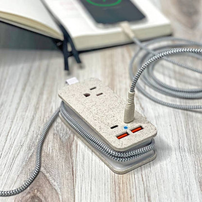 POWER TRIP ECO OUTLET/USB/USB-C CHARGER