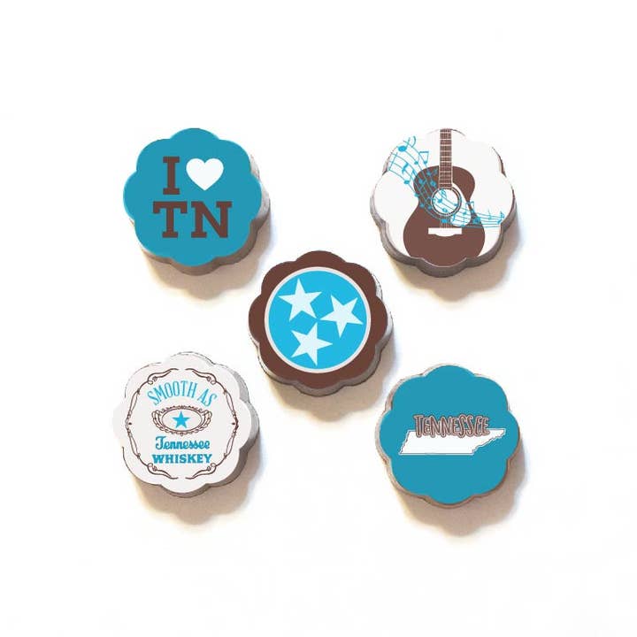 Wholesale Tennessee Chocolate Covered Caramels - Box of 5