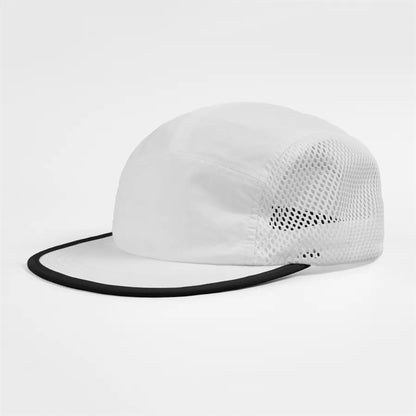 Water Repellent 5 Panel Nylon Mesh Camper Hat