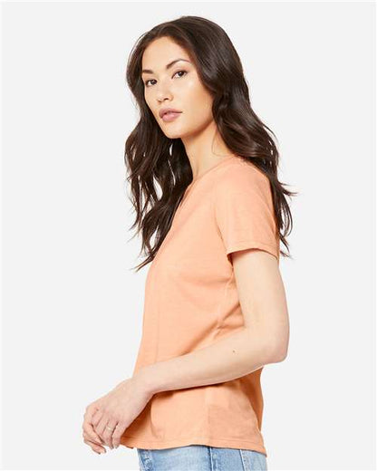 BELLA + CANVAS - 6405CVC - Women's Relaxed Heather CVC V-Neck Tee