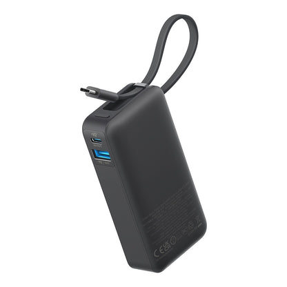Anker® - Nano Power Bank (30W,Built-In USB-C Cable)
