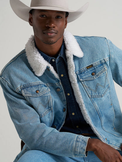 Wrangler - Sherpa Lined Denim Jacket