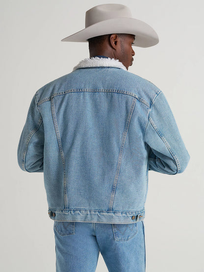 Wrangler - Sherpa Lined Denim Jacket