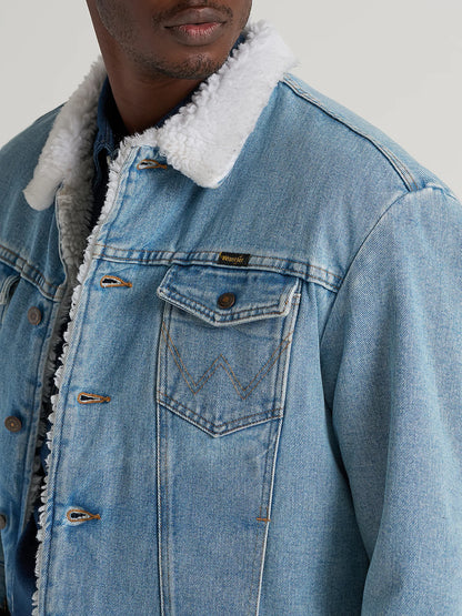 Wrangler - Sherpa Lined Denim Jacket