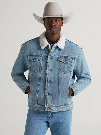 Wrangler - Sherpa Lined Denim Jacket