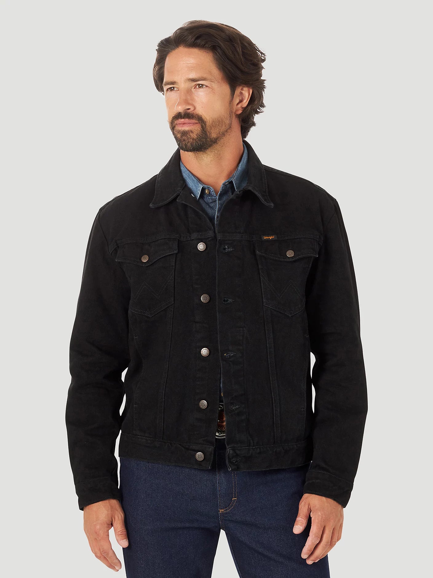 Wrangler - Cowboy Cut® Unlined Denim Jacket