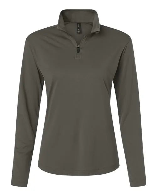 AllPro - Women's Pro-Lock Performance Quarter-Zip Pullover