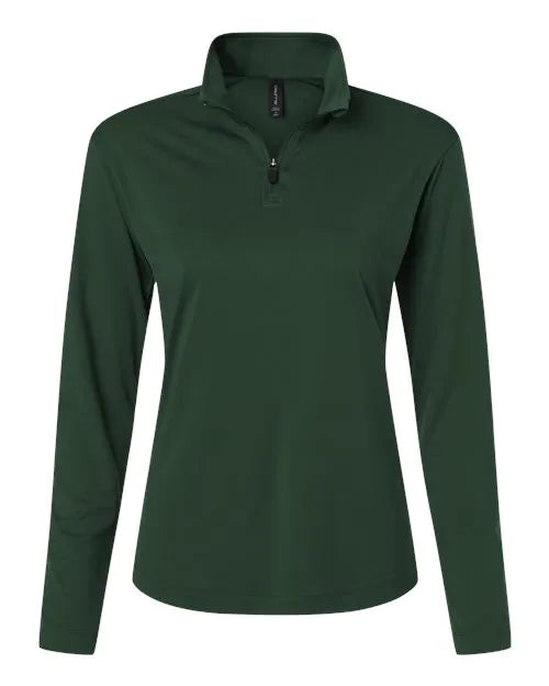 AllPro - Women's Pro-Lock Performance Quarter-Zip Pullover