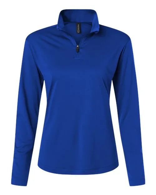 AllPro - Women's Pro-Lock Performance Quarter-Zip Pullover