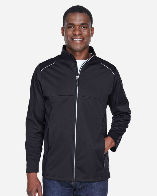 Men's Techno Lite Three-Layer Knit Tech-Shell - CORE365 CE708