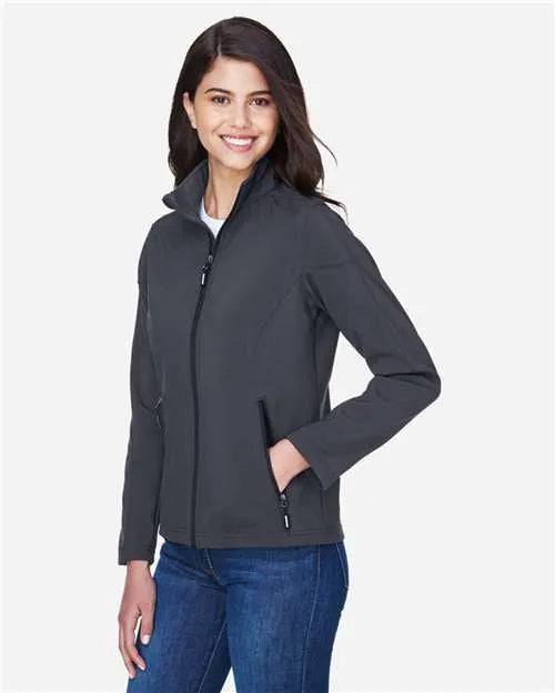 CORE365 - Women's Cruise Two-Layer Fleece Bonded Soft Shell Jacket