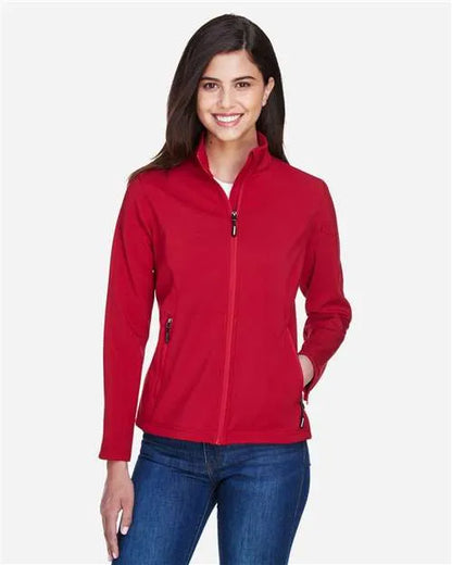 CORE365 - Women's Cruise Two-Layer Fleece Bonded Soft Shell Jacket