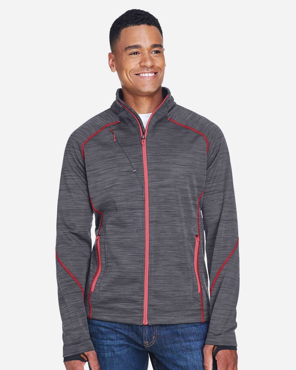 North End 88697 — Carbon/ Olympic Red