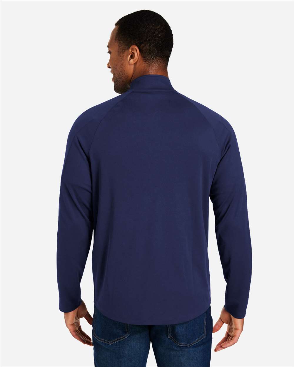 CORE365 CE418 — Classic Navy Heather/ Carbon (2)