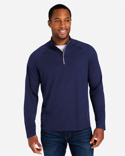 CORE365 CE418 — Classic Navy Heather/ Carbon