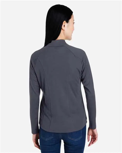 CORE365 - Women's Origin Performance Pique Quarter-Zip Pullover