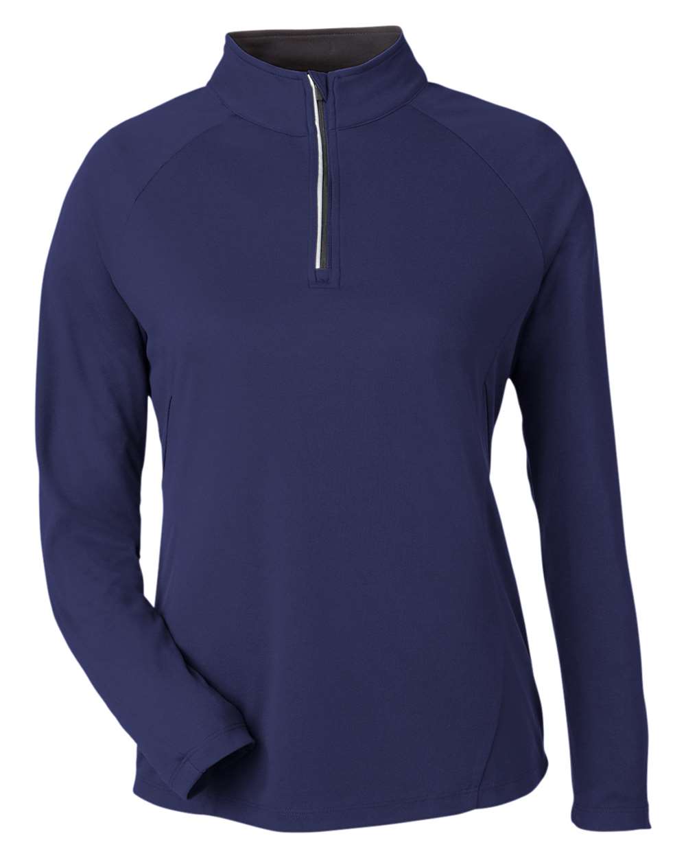 CORE365 CE418W — Classic Navy Heather/ Carbon (4)