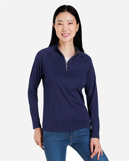 CORE365 CE418W — Classic Navy Heather/ Carbon