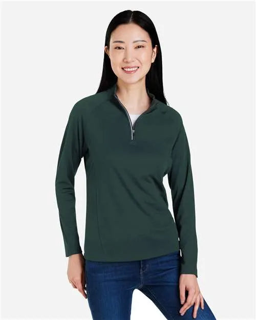 CORE365 - Women's Origin Performance Pique Quarter-Zip Pullover