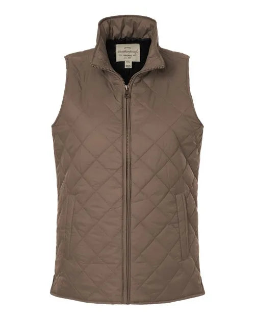 Weatherproof - Women's Vintage Diamond Quilted Vest