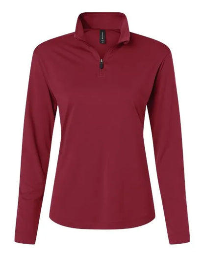 AllPro - Women's Pro-Lock Performance Quarter-Zip Pullover