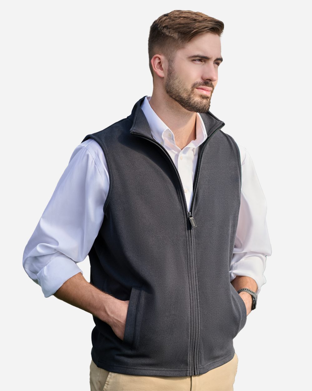 Unisex Element Fleece Vest - J. America 8763