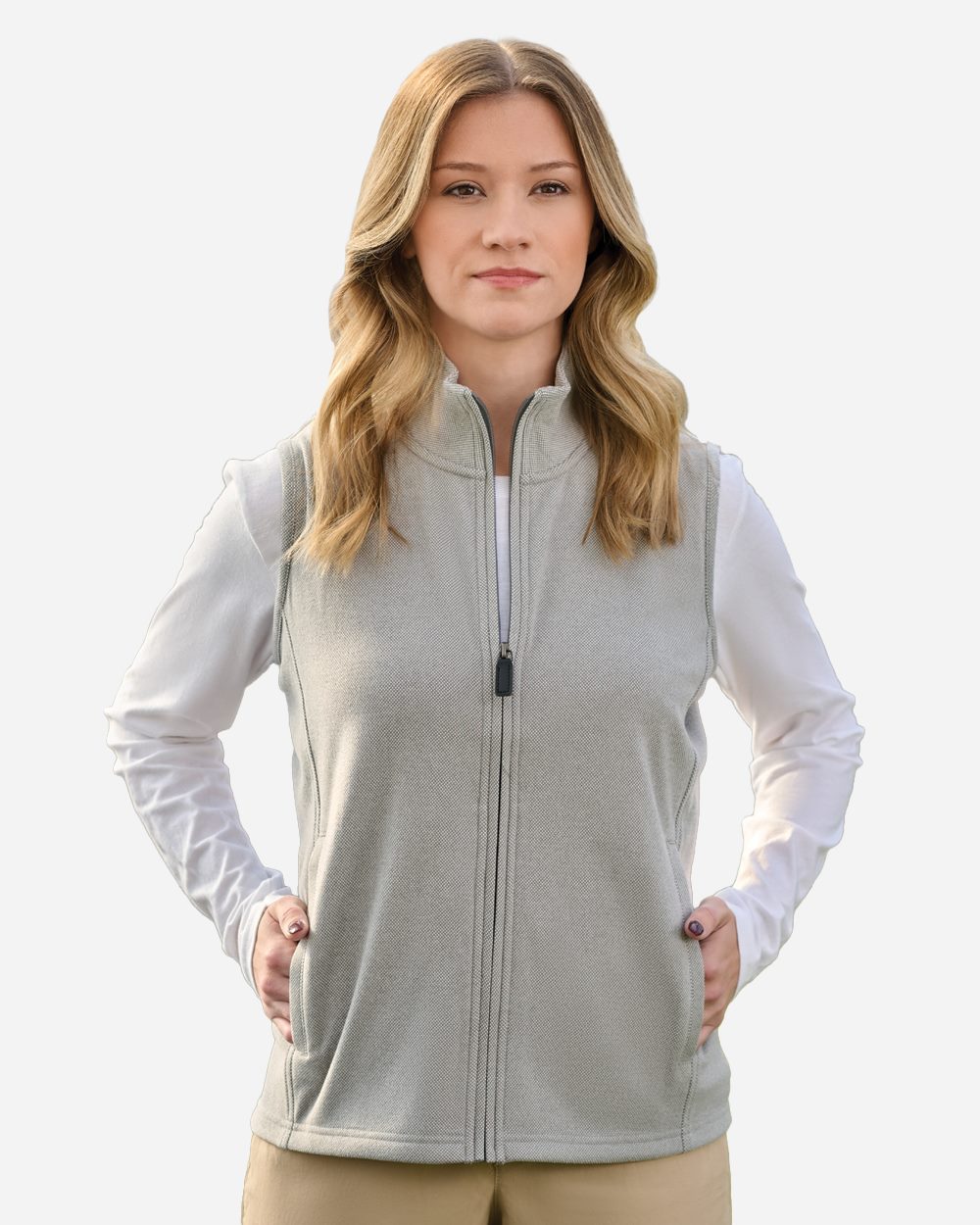 Women's Element Fleece Vest - J. America 8764