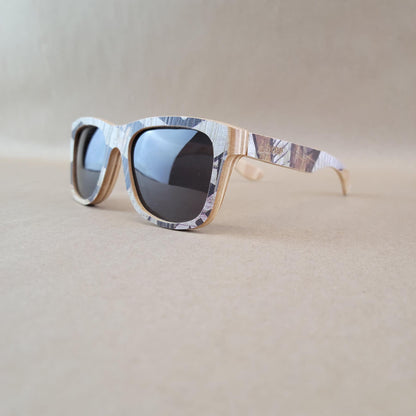 SKRP - Recycled Skateboard Sunglasses - Wayfarer Style