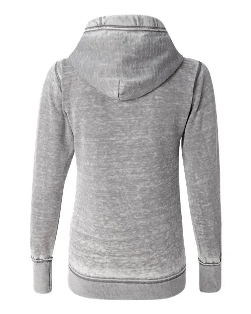 J. America - Women's Zen Fleece Full-Zip Hooded Sweatshirt