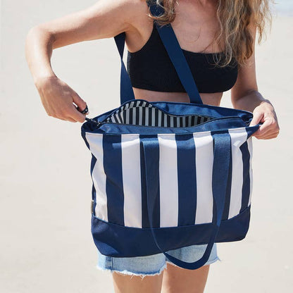 Dock & Bay Canvas Beach Bags - Whitsunday Blue