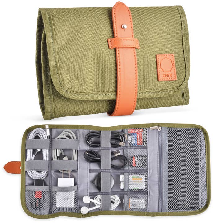 Olive Electronics Organizer Travel Bag - Travel Accessories