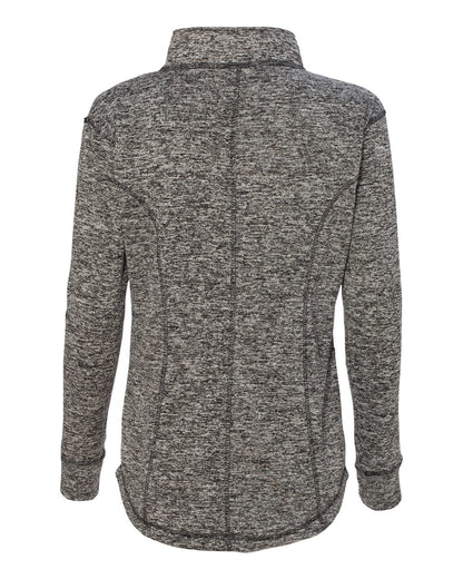 J. America 8617 — Charcoal Fleck/ Fire Coral (5)