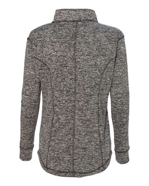 J. America - Women's Cosmic Fleece Quarter-Zip Pullover