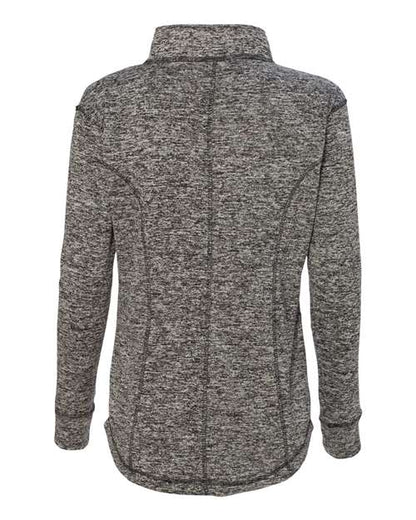 J. America - Women's Cosmic Fleece Quarter-Zip Pullover