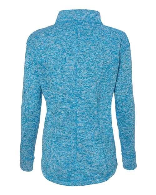 J. America - Women's Cosmic Fleece Quarter-Zip Pullover