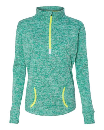 J. America - Women's Cosmic Fleece Quarter-Zip Pullover